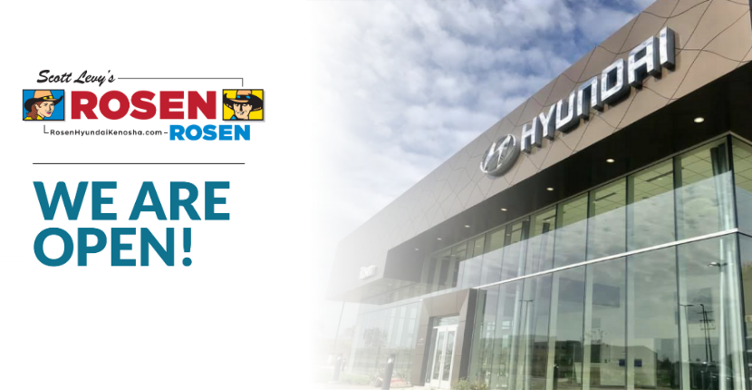 Rosen Hyundai Kenosha Now Open