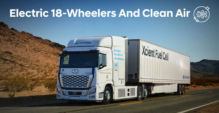 Electric 18-Wheelers and Clean Air