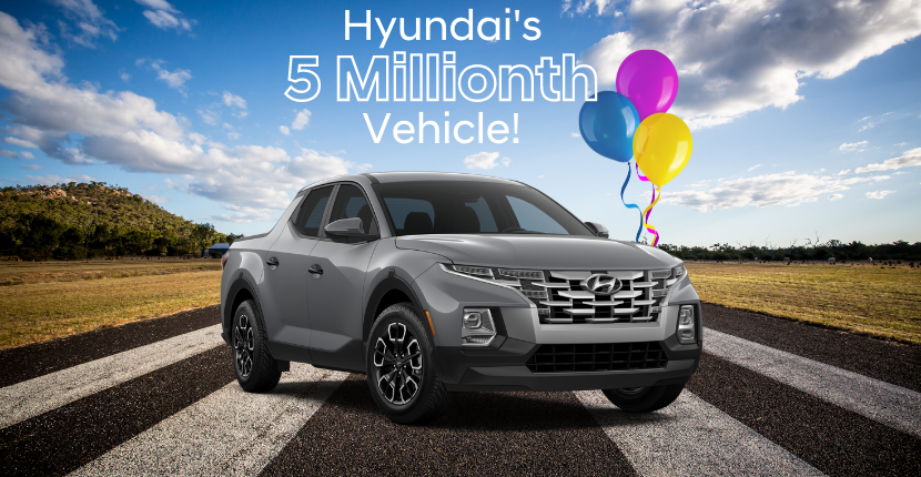 Hyundai Manufactures Its 5 Millionth Vehicle!