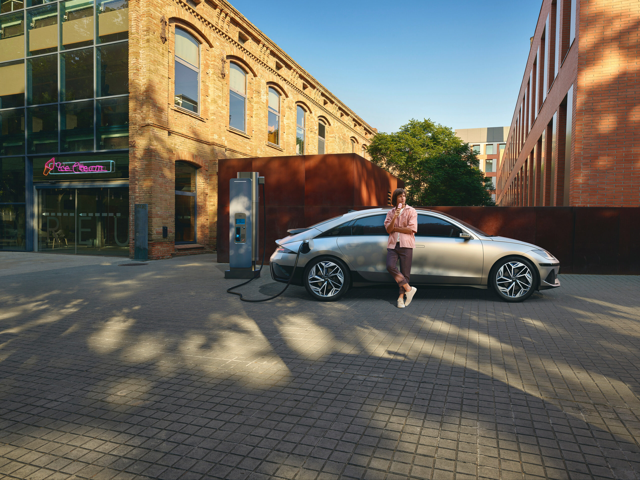 Hyundai Ioniq 6 EV Charging