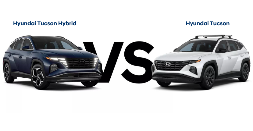 Hyundai Tucson Hybrid VS Hyundai Tucson