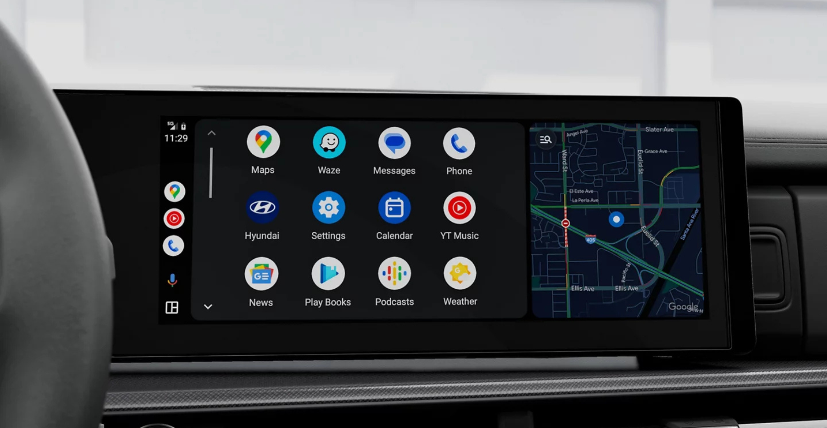 Hyundai Android Auto Hyundai Android Auto display